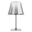 Flos KTribe T2 Dimmer Table Lamp Include Shade in Aluminized Silver