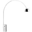 Flos Arco LED Floor Lamp Marble Base with Aluminum Direct Light