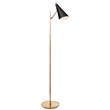 Visual Comfort Clemente Floor Lamp in Black
