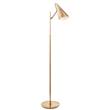 Visual Comfort Clemente Floor Lamp in Antique Brass