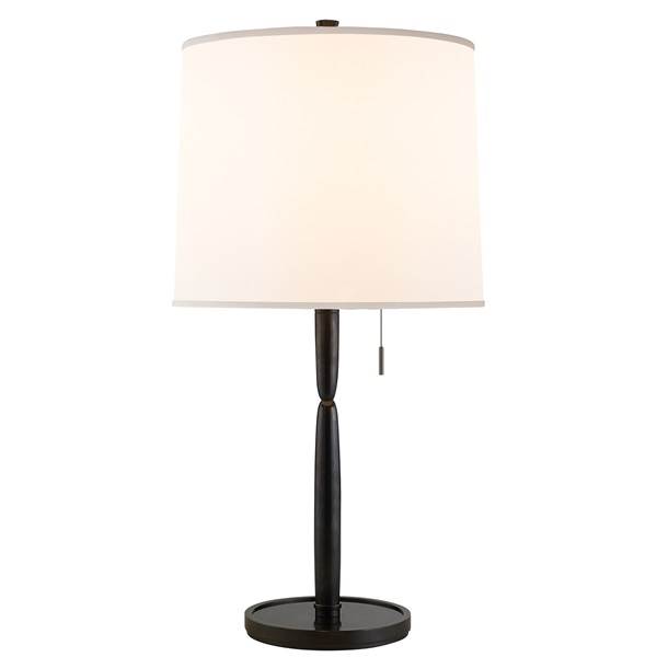 Visual Comfort Petal Table Lamp with Silk Shade