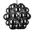 Innermost Beads Penta Polycarbonate Pendant with Polished Sphere Cluster in Black