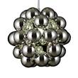 Innermost Beads Penta Polycarbonate Pendant with Polished Sphere Cluster in Chrome