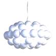 Innermost Beads Octa Large Pendant with Polished Sphere Cluster in White
