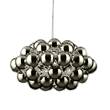Innermost Beads Octa Large Pendant with Polished Sphere Cluster in Chrome