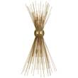 Visual Comfort Strada Large Wall Lamp with Random Organic Array of Radiating Quills in Gild