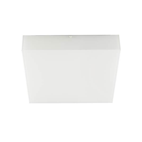 Linea Light Glued SQ White Square LED Ceiling Light
