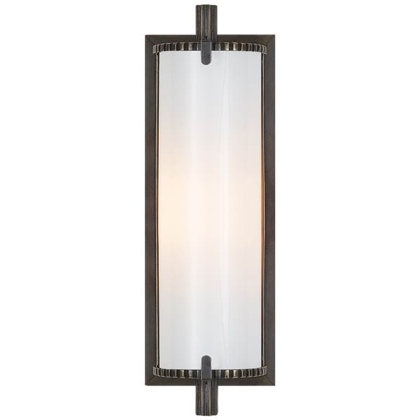 Visual Comfort Calliope Small Wall Light with White Glass