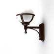 Roger Pradier Boreal Model 3 Wall Light with Opal Glass & Cast Aluminium in Old Rustic
