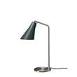 Rubn Miller LED Table Lamp with Brass or Iron Base in Slate Grey/Steel