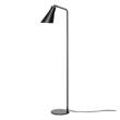 Rubn Miller LED Floor Lamp with Brass or Iron Base in Black