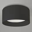 Astro Bevel Round Large Shade in Black