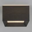 Astro Bevel 550 Square Large Shade in Black