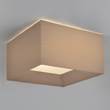 Astro Bevel 550 Square Large Shade in Oyster
