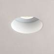 Astro Trimless Round Fixed Fire Rated White Recessed Downlight in 12V