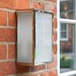 Astro Homefield Exterior Wall Light in Polished Nickel