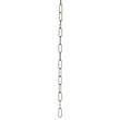 Dar Accessories SPARE CHAIN FOR STATION PENDANT BLACK 0.5 MTR (DHL in Antique Brass