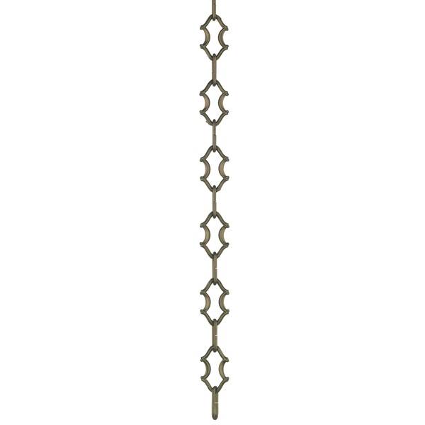 Dar Spare Antler Chain 0.5 Metre Antique Brass