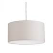 Dar Almeria 40CM Easy Fit Pendant Light with Drum Shade  in Ivory