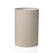 Dar Cylinder Drum Silk Shade 20 X 30Cm in Taupe
