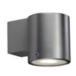Nordlux Ip S5 LED Wall Light in Brushed steel