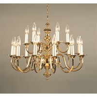 GHENT Chandelier Ftg Sq Arms (980/12+6)