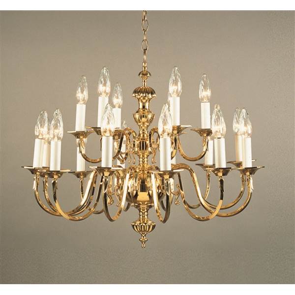 Impex GHENT Chandelier Ftg Sq Arms (980/12+6)