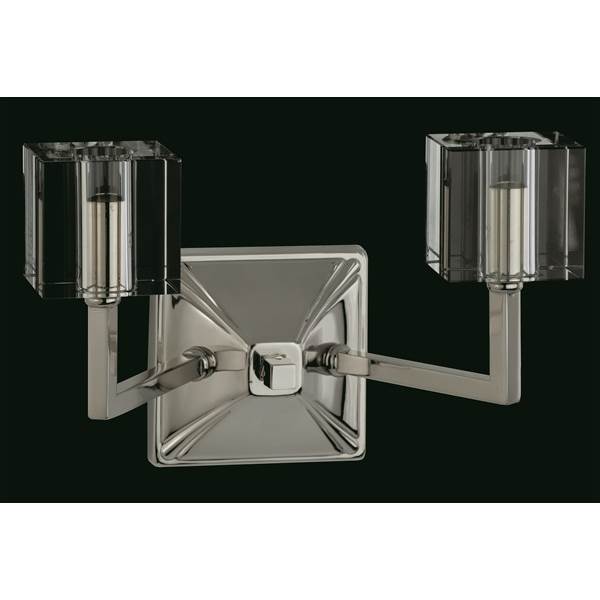 Impex CUBE Halogen Wall Light Gold