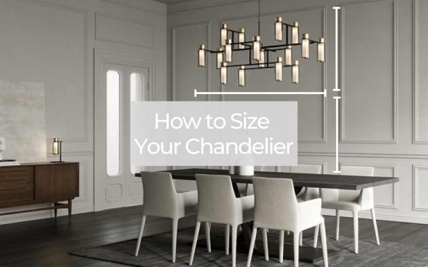 How to Determine the Size of a Chandelier