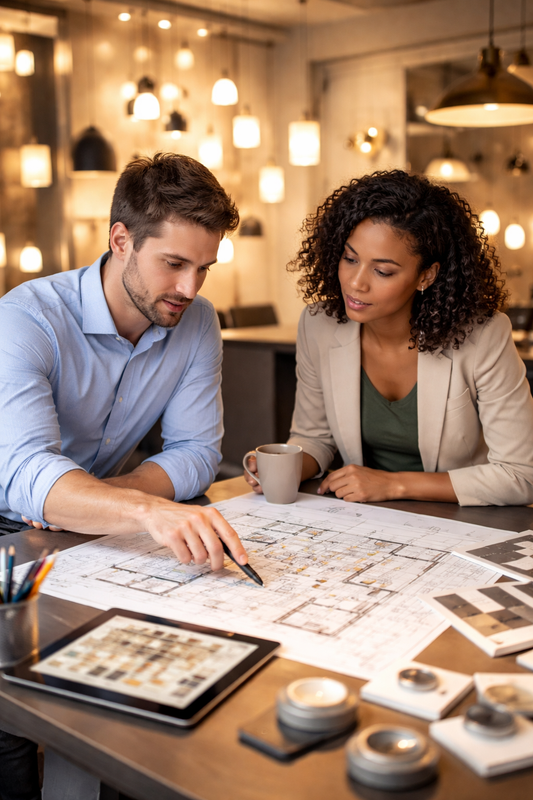 Feature Lighting vs Functional Lighting – Finding the Perfect Balance