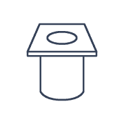 Bathroom Recessed Uplights