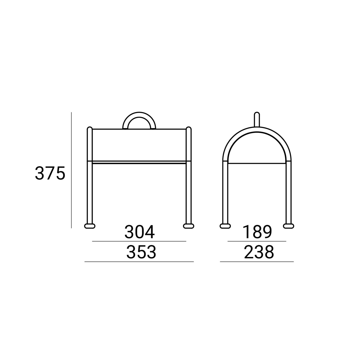 Stilnovo Valigia Table & Floor Lamp