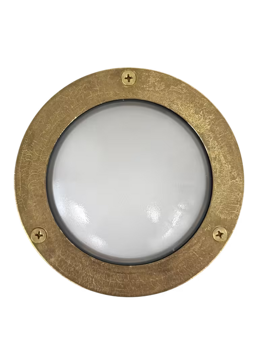 Outdoor Plain Compact Mini Circular Bulkhead Wall Light