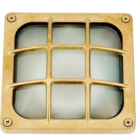 Square Bulkhead Outdoor Wall Light