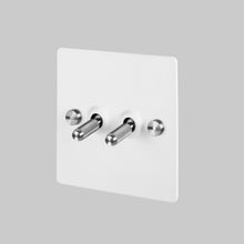 Buster and Punch 2-Gang Toggle Light Switch