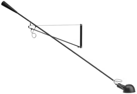 265 Wall Light Painted Steel with Adjustable Arm