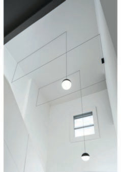 String Light 12mt Cable Sphere Head LED Pendant