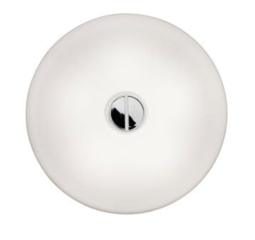 Button Ceiling and Wall Light White