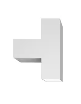 Tight Light Direct/ Indirect Wall Lamp Aluminium