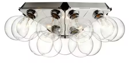 Taraxacum 88 Ceiling or Wall Light Polished Aluminium