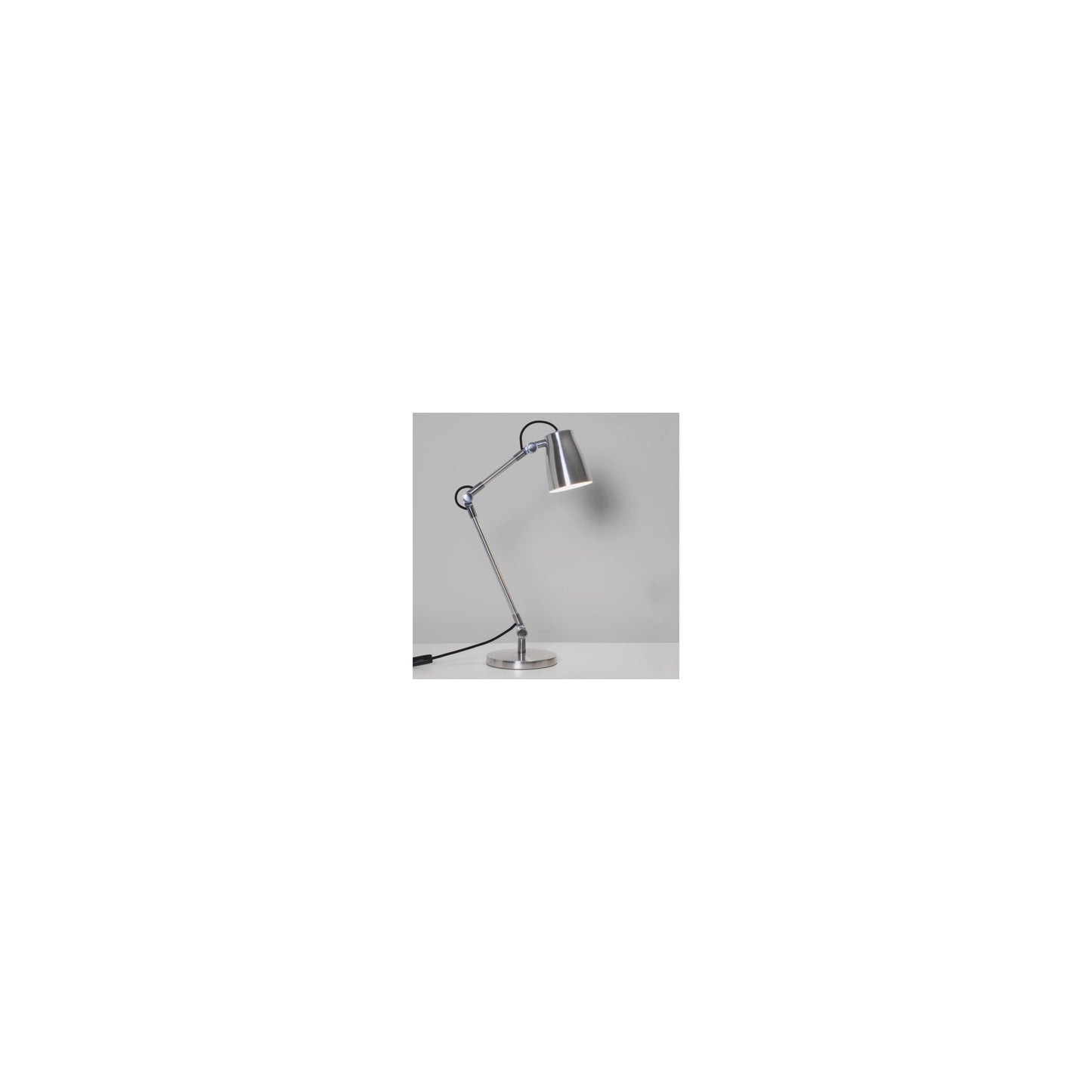 Atelier Desk Base Polished Aluminium