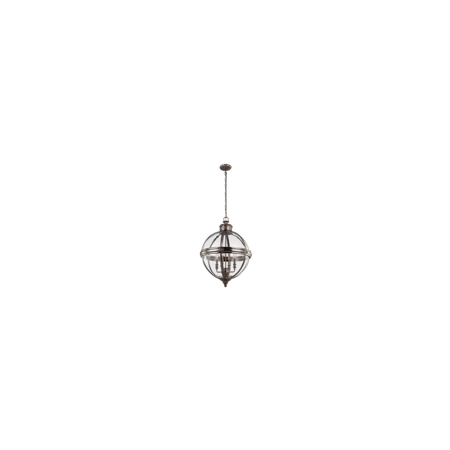 Adams 4-Light Clear Glass Pendant