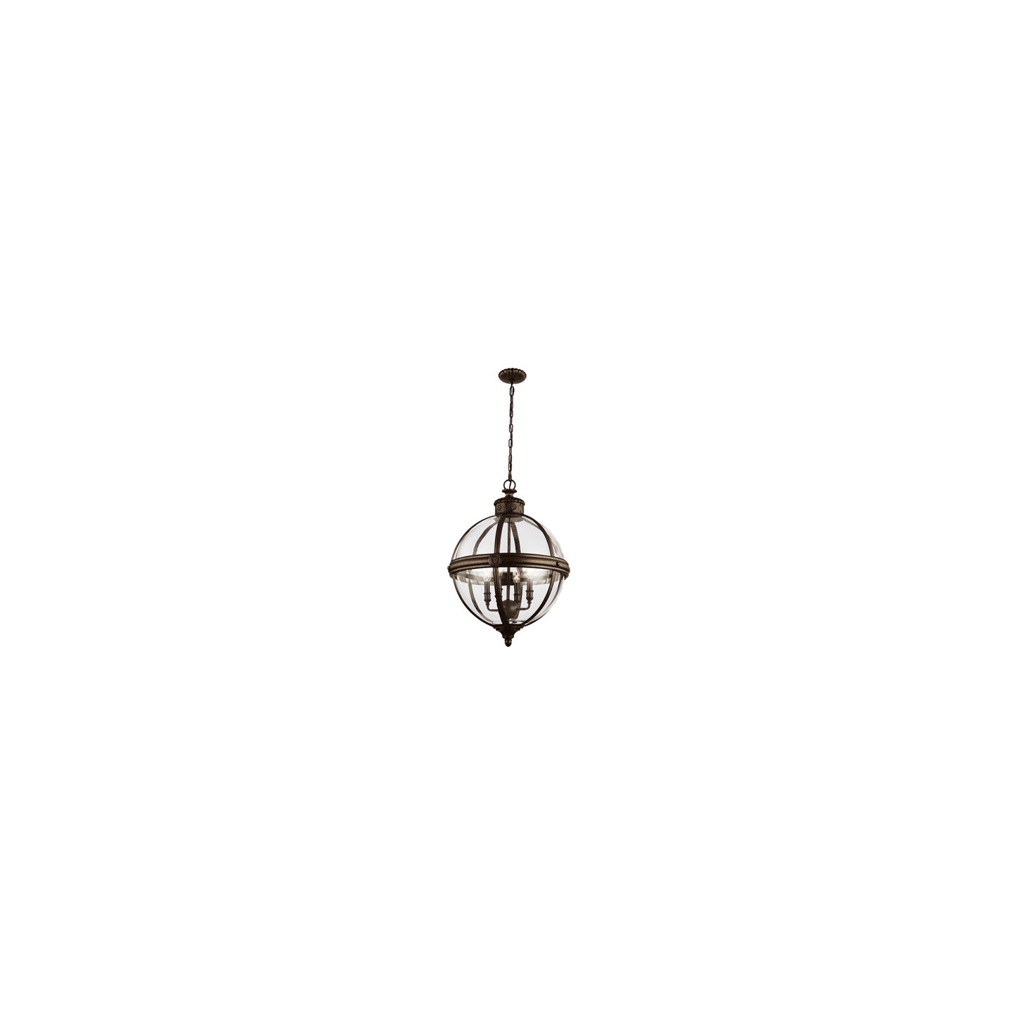 Adams 4-Light Clear Glass Pendant