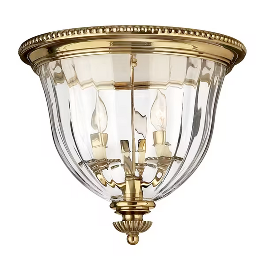 3-Light Flush Mount
