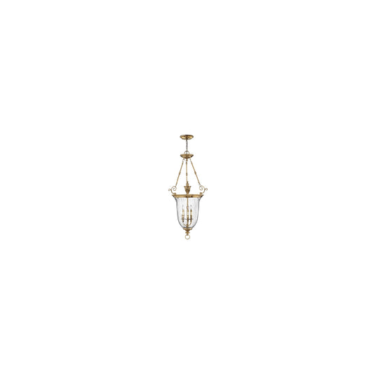 3-Light Large Pendant Solid Brass