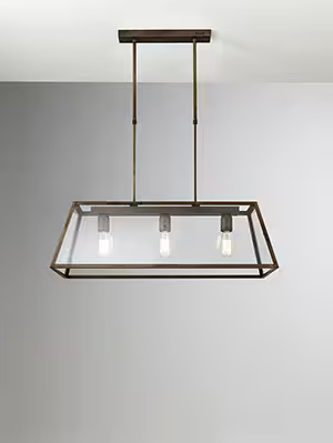 London Angular Indoor Suspension Lamp