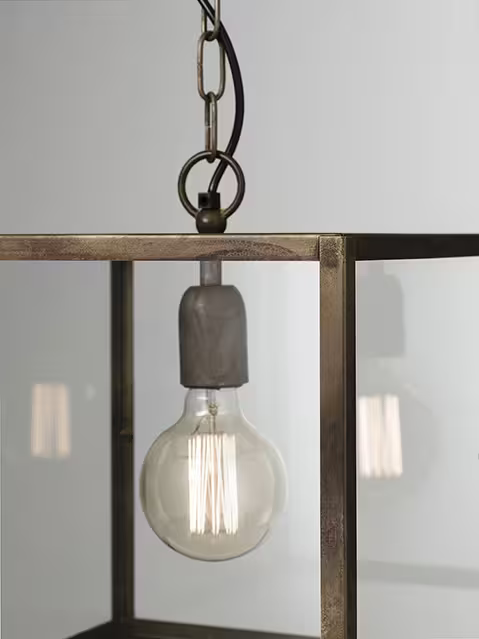 London Angular Indoor Suspension Lamp