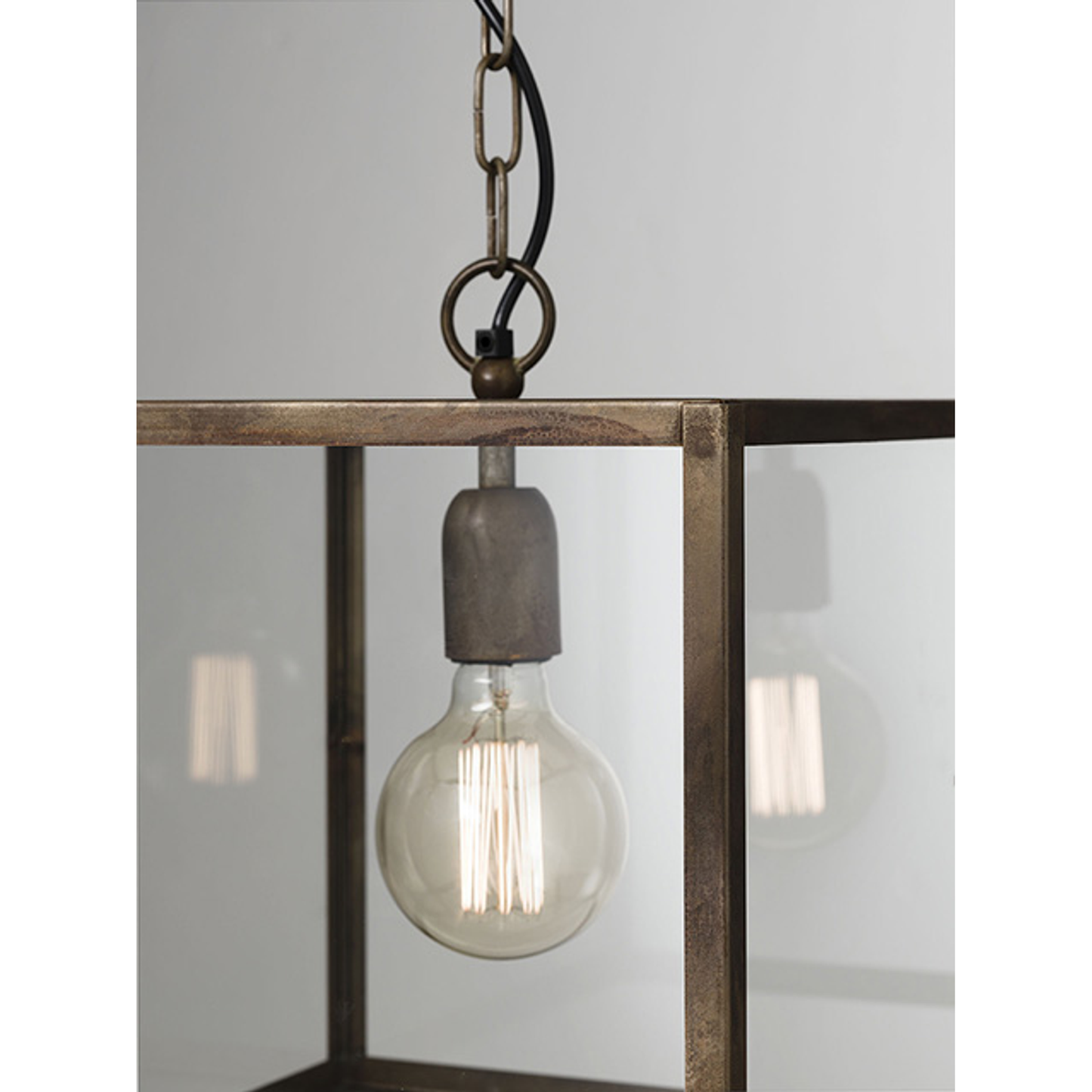 London Angular Indoor Suspension Lamp