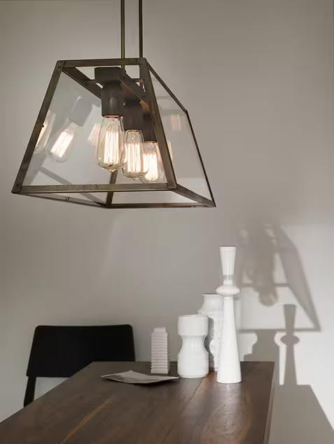 London Angular Indoor Suspension Lamp