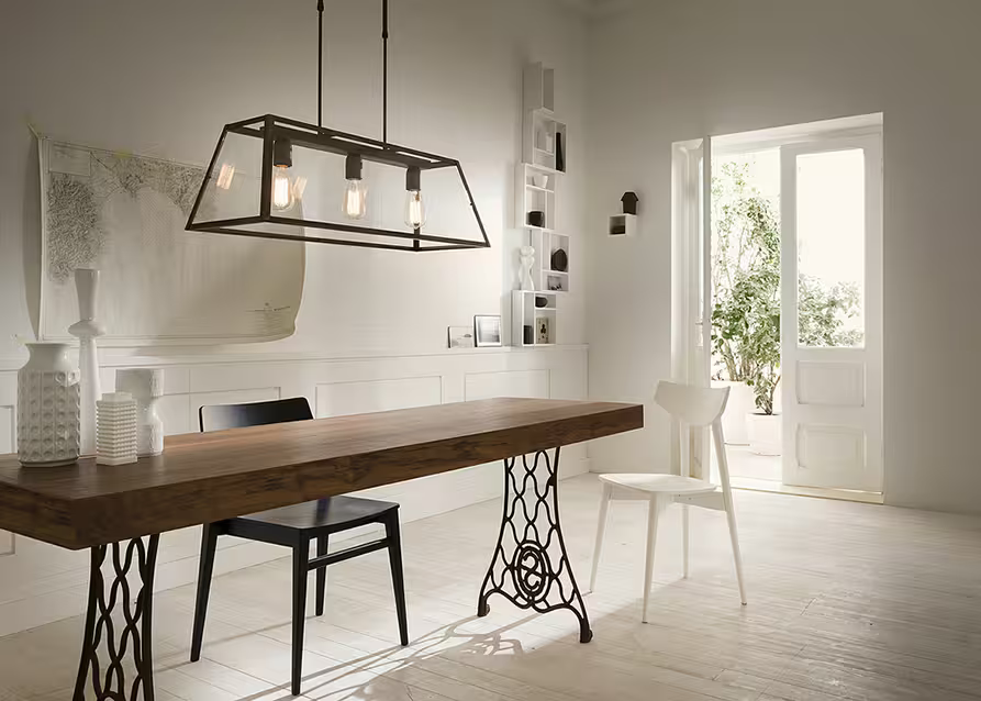 London Angular Indoor Suspension Lamp